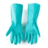 The manufacturer wholesels new green nitrile gloves, PU industrial latex gloves, and diamond-patterned oil-resistant household gloves Item Picture